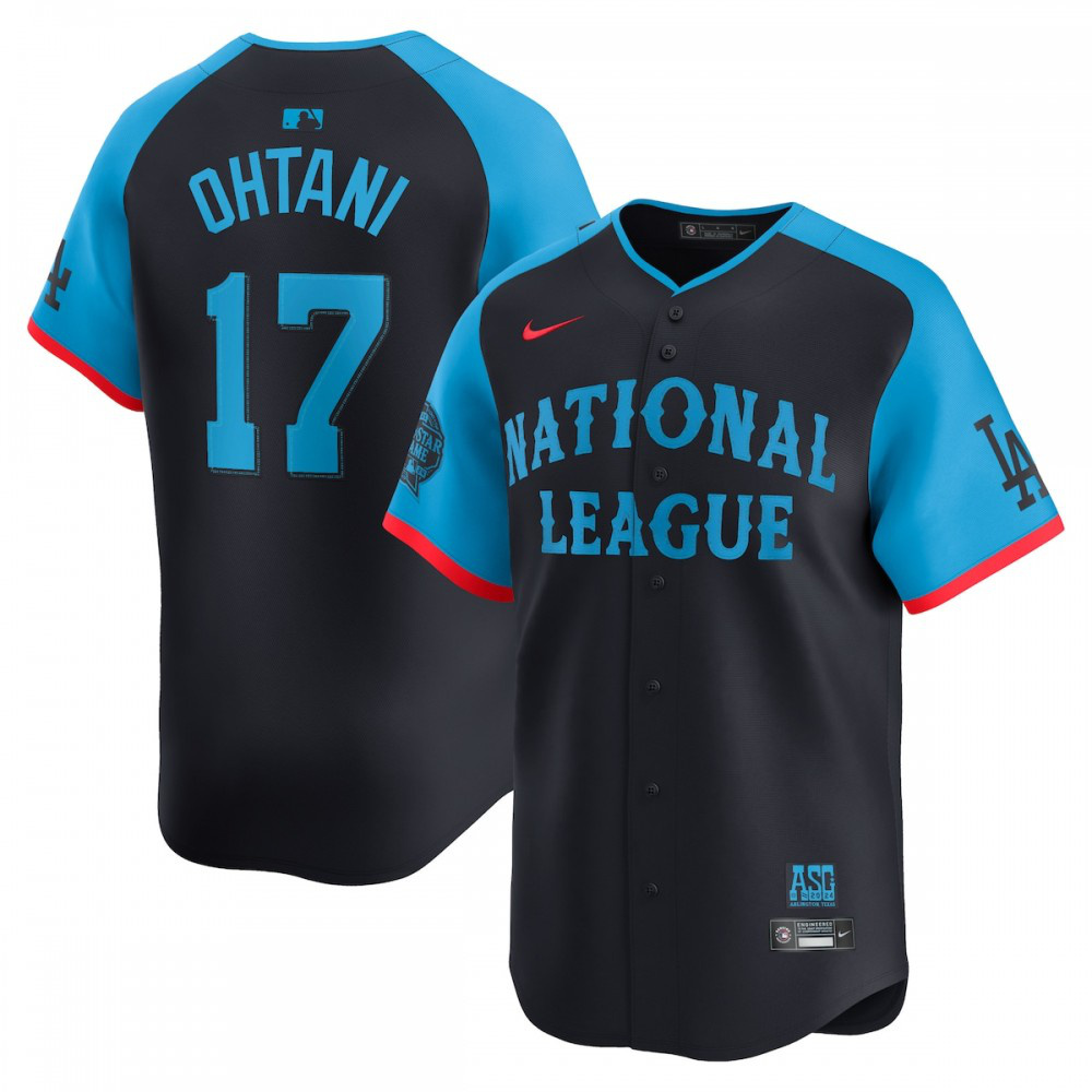 Shohei Ohtani National League 2024 MLB All-Star Game Limited Player Jersey - Navy-Pro Kit Vault | Brand New 26/27 Sports Jerseys